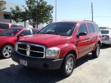 Flame Red Dodge Durango in 2005