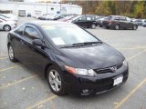 2008 Nighthawk Black Pearl Honda Civic EX-L Coupe #38917865