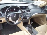 2008 Honda Accord EX-L V6 Coupe Ivory Interior