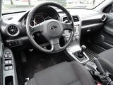 2005 Subaru Impreza WRX Sedan Black Interior