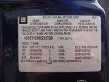 2008 Chevrolet TrailBlazer SS 4x4 Info Tag