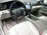 2007 Lexus LS 460 L Light Gray Interior