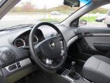 2009 Chevrolet Aveo Aveo5 LS Charcoal Interior