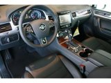 2011 Volkswagen Touareg VR6 FSI Lux 4XMotion Black Anthracite Interior