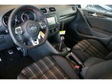 2011 Volkswagen GTI 4 Door Interlagos Plaid Cloth Interior