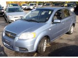 2008 Icelandic Blue Metallic Chevrolet Aveo LS Sedan #38918333