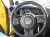 2011 Jeep Wrangler Sport 4x4 Steering Wheel