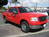 2005 Bright Red Ford F150 XLT SuperCrew #3899428