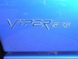 1997 Dodge Viper GTS Marks and Logos