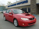 2009 Lightning Red Subaru Impreza 2.5 GT Sedan #39006592