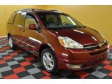 2005 Salsa Red Pearl Toyota Sienna XLE Limited AWD #39006429