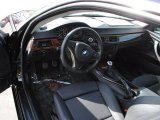 2008 BMW 3 Series 328i Coupe Black Interior