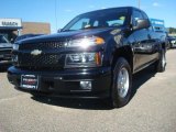 2008 Black Chevrolet Colorado Work Truck Extended Cab #39006139