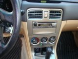 2004 Subaru Forester 2.5 X Controls