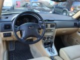 2004 Subaru Forester 2.5 X Beige Interior