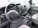 2009 Ford E Series Van E350 Super Duty XLT Passenger Medium Flint Interior