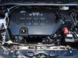 2009 Toyota Corolla  1.8 Liter DOHC 16-Valve VVT-i Inline 4 Cylinder Engine