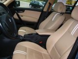 2008 BMW X3 3.0si Sand Beige/Black Nevada Leather Interior