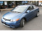 2008 Atomic Blue Metallic Honda Civic LX Coupe #39047682