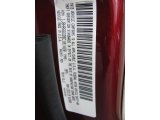 2008 Grand Cherokee Color Code for Red Rock Crystal Pearl - Color Code: PEM