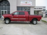 2010 Dodge Ram 2500 Inferno Red Crystal Pearl