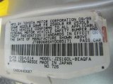 2000 GS Color Code for Millenium Silver Metallic - Color Code: 1C0