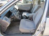 2002 Honda Accord DX Sedan Quartz Gray Interior