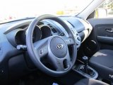 2010 Kia Soul Ignition Special Edition Black Soul Logo Cloth Interior