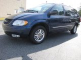 2002 Patriot Blue Pearlcoat Chrysler Town & Country Limited #39060171