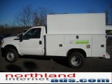 2011 Oxford White Ford F350 Super Duty XL Regular Cab 4x4 Chassis Commercial #39059315