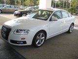 2010 Ibis White Audi A6 3.0 TFSI quattro Sedan #39059331