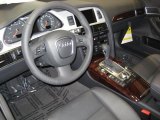 2011 Audi A6 3.0T quattro Sedan Black Interior