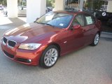 2011 Vermillion Red Metallic BMW 3 Series 328i Sedan #39059355