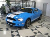 2010 Grabber Blue Ford Mustang Shelby GT500 Coupe #39060231
