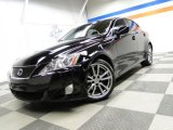 2008 Obsidian Black Lexus IS 250 #39059615