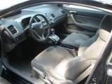 2009 Honda Civic LX Coupe Gray Interior