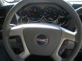 2009 GMC Sierra 1500 SLE Crew Cab 4x4 Steering Wheel
