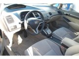 2009 Honda Civic EX Sedan Beige Interior