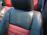 2007 Ford Mustang Shelby GT500 Convertible Black/Red Interior