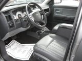 2008 Dodge Dakota Laramie Crew Cab 4x4 Dark Slate Gray/Medium Slate Gray Interior
