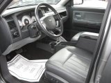 2008 Dodge Dakota Laramie Crew Cab 4x4 Dark Slate Gray/Medium Slate Gray Interior