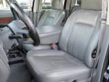 2007 Dodge Ram 3500 Laramie Quad Cab 4x4 Dually Medium Slate Gray Interior