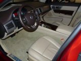 2010 Jaguar XF Premium Sport Sedan Barley Interior