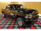 2007 Black Chevrolet Silverado 1500 LS Crew Cab 4x4 #39123357