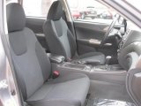 2008 Subaru Impreza Outback Sport Wagon Carbon Black Interior