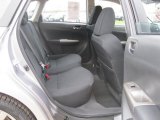 2008 Subaru Impreza Outback Sport Wagon Carbon Black Interior