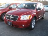 2011 Dodge Caliber Inferno Red Crystal Pearl
