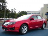 2011 Red Candy Metallic Ford Fusion SE #39148522