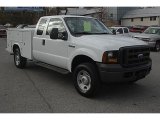 2005 Oxford White Ford F350 Super Duty XL SuperCab 4x4 Chassis #39149329