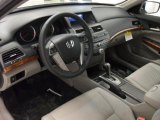 2011 Honda Accord EX-L V6 Sedan Gray Interior